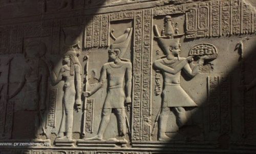 Zdjcie EGIPT / brak / Kom Ombo / Reliefy