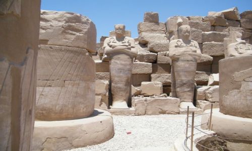 Zdjecie EGIPT / Karnak / witynia Amona / Karnak-witynia Amona 