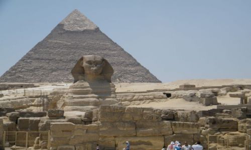 Zdjecie EGIPT / Giza / Giza / Sfinks