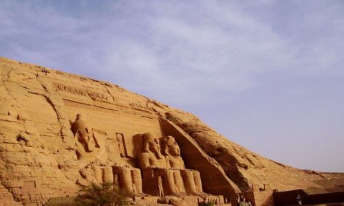 Zdjecie EGIPT / Abu Smbel / Światynia / Światynia w Abu Simbel