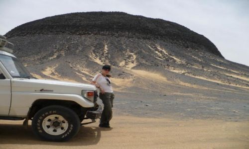 Zdjecie EGIPT / Black Desert / ... / Volcanic Mountains