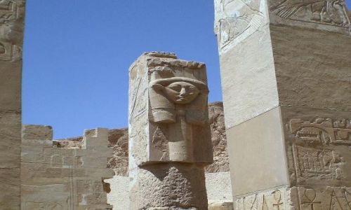 Zdjcie EGIPT / - / Deir el-Bahari / W swityni Hatszepsut