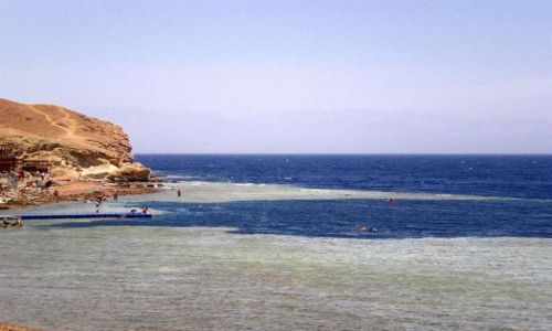 Zdjęcie EGIPT / -Synaj / Dahab teren rezerwatu Ras Abu Dżallum / Blue Hole