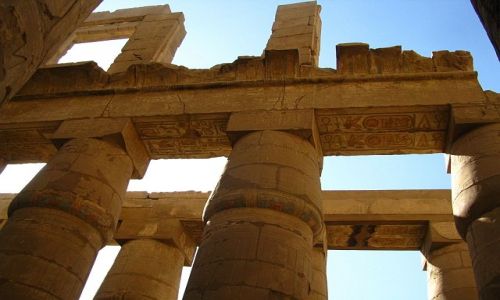 Zdjecie EGIPT / Grny Egipt / Karnak / witynia Amona