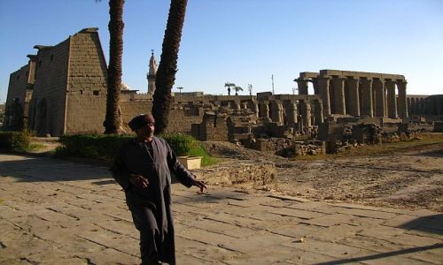 Zdjecie EGIPT / Grny Egipt / Luxor / witynia w Luxorze