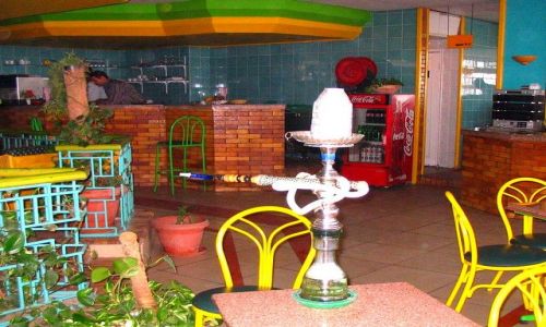 Zdjecie EGIPT / Afryka /  Luxor / palarnia sziszy