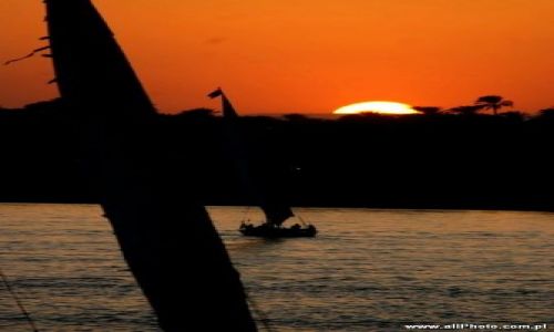 Zdjecie EGIPT / brak / Luxor / Sunset at Nile River