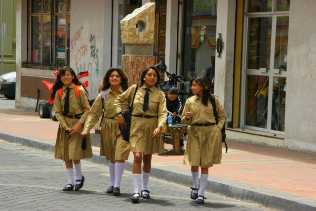 Zdjęcia: Riobamba, Riobamba, Mundurki , EKWADOR Zdjęcia: Riobamba, Riobamba, Mundurki , EKWADOR