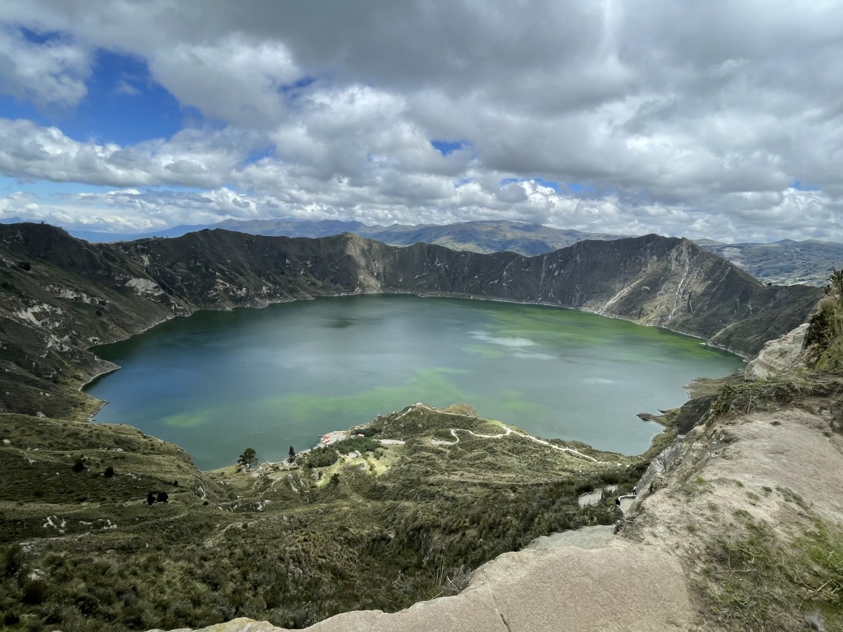 Zdjęcia: Laguna Quilotoa, Ilinizas, Laguna Quilotoa, EKWADOR Zdjęcia: Laguna Quilotoa, Ilinizas, Laguna Quilotoa, EKWADOR