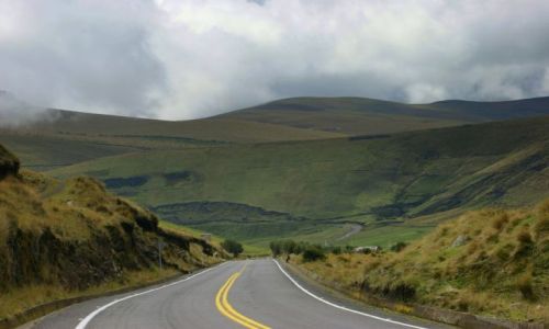Zdjęcie EKWADOR / Riobamba / Riobamba / Droga