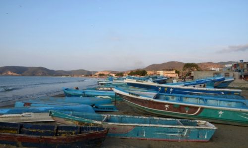 Zdjcie EKWADOR / Wybrzee Pacyfiku / Puerto Lopez / W porcie