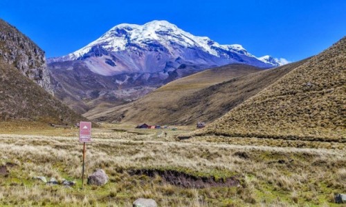 Zdjecie EKWADOR / - / Chimborazo / Pikne Chimborazo