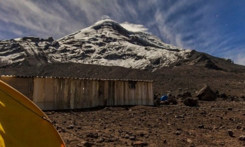 Zdjecie EKWADOR / - / Chimborazo / Przed wyjciem na Chimborazo