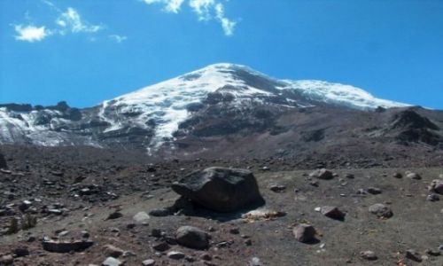 Zdjecie EKWADOR / brak / Rezerwat Chimborazo / Wulkan Chimborazo 6310m n. p. m.