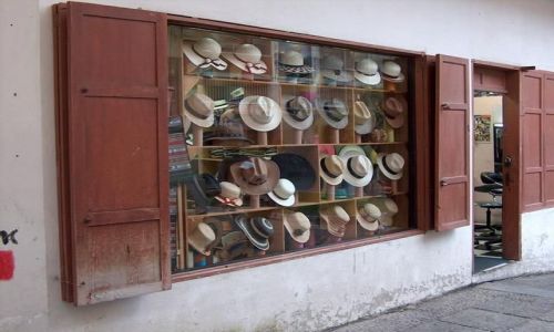 Zdjecie EKWADOR / brak / Cuenca / Kapelusze panama