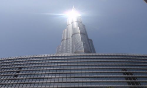 Zdjecie ZJEDNOCZONE EMIRATY ARABSKIE / DUBAJ / Burd Chalifa  / Najwyszy obecnie budynek wiata Burd Chalifa 