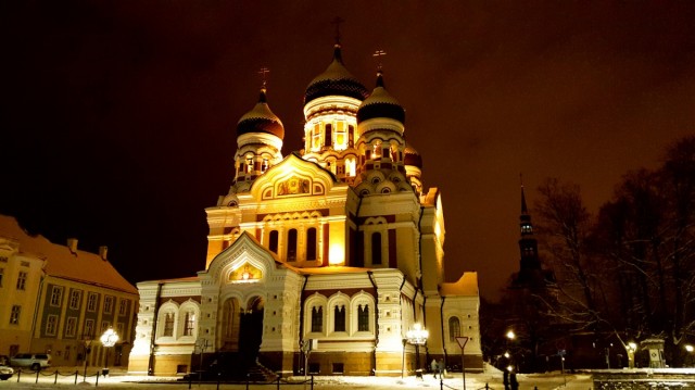 Zdj cia: Tallinn, Harjumaa, Tallinn noc - sobr, ESTONIA