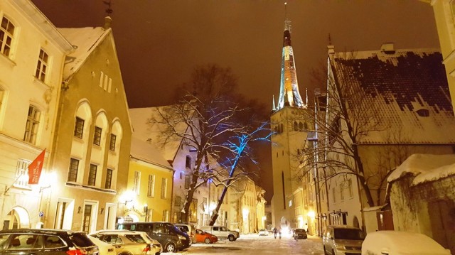 Zdj cia: Tallinn, Harjumaa, Zimowy Tallinn, ESTONIA