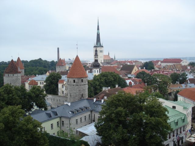 Zdjęcia: Tallinn, Tallinn, Panorama Dolnego Miasta, ESTONIA Zdjęcia: Tallinn, Tallinn, Panorama Dolnego Miasta, ESTONIA