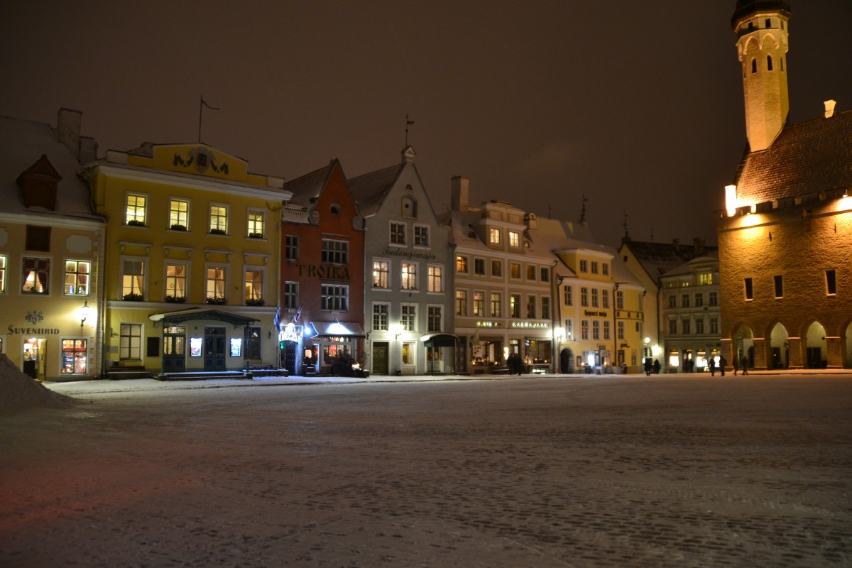 Zdjęcia: Tallinn, Harjumaa, Tallinn nocą , ESTONIA Zdjęcia: Tallinn, Harjumaa, Tallinn nocą , ESTONIA