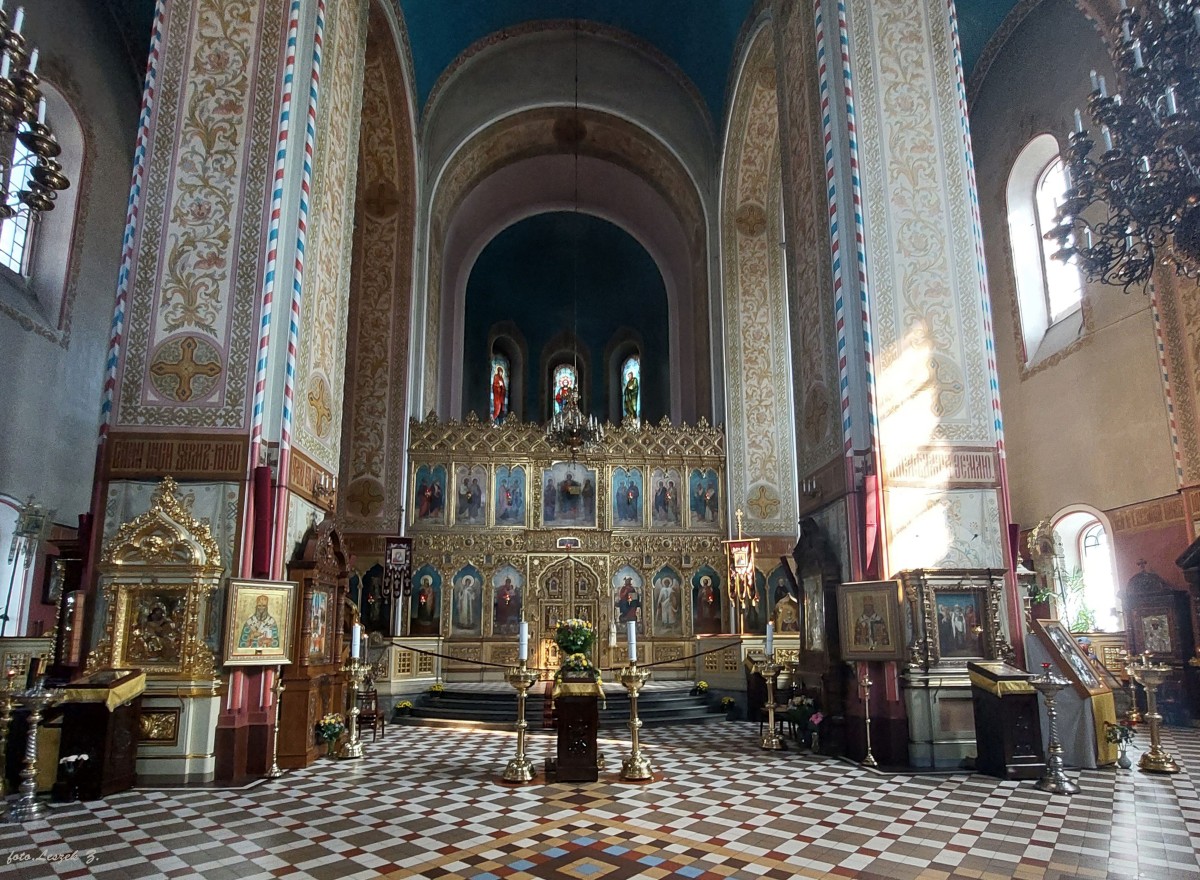 Zdjęcia: Tallin., Wzgórze Toompea. , Sobór św. Aleksandra Newskiego - wnętrze., ESTONIA Zdjęcia: Tallin., Wzgórze Toompea. , Sobór św. Aleksandra Newskiego - wnętrze., ESTONIA