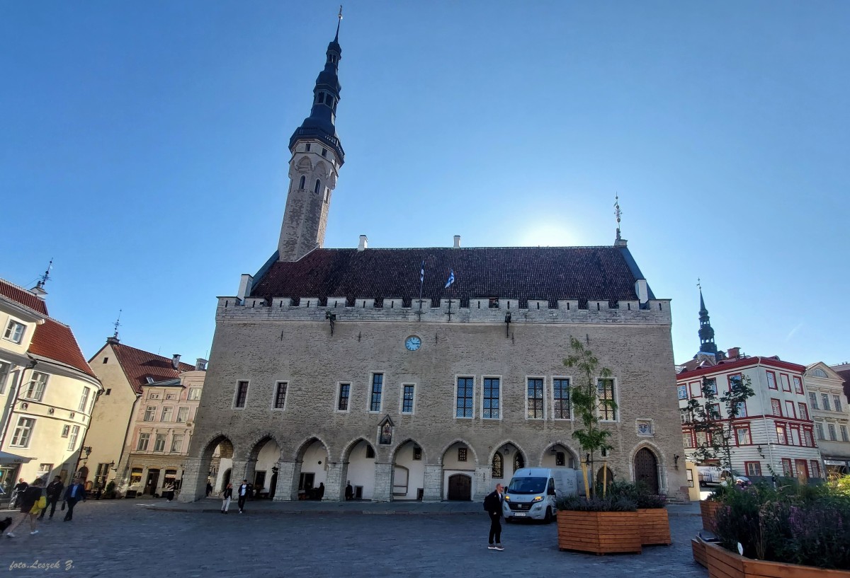 Zdjęcia: Tallin., Tallin., Ratusz w Tallinie symbol miasta., ESTONIA Zdjęcia: Tallin., Tallin., Ratusz w Tallinie symbol miasta., ESTONIA