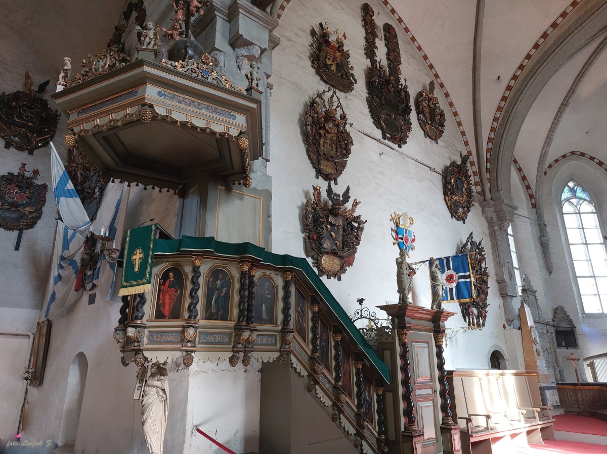 Zdjęcia: Tallin., Tallin., Katedra Najświętszej Maryi Panny - ambona., ESTONIA Zdjęcia: Tallin., Tallin., Katedra Najświętszej Maryi Panny - ambona., ESTONIA