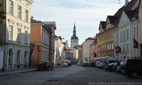 Zdjcie ESTONIA / Tallin / Tallin / uliczka w Tallinie
