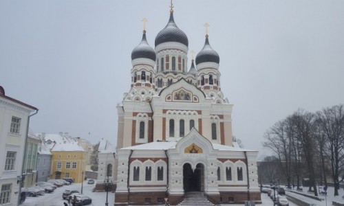 ESTONIA / Tallin / Tallin / Sobr w zimowej odsonie 