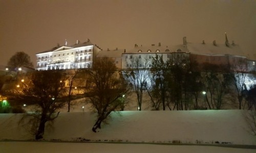 Zdjecie ESTONIA / Harjumaa / Tallinn / Zimowo - na murach miasta