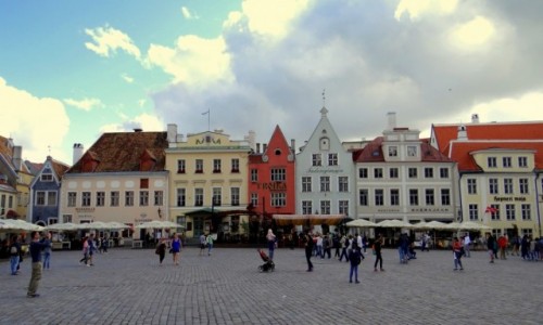 Zdjęcie ESTONIA / Harjumaa / Tallinn / Plac Ratuszowy