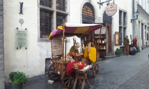 Zdjcie ESTONIA / Harjumaa / Tallinn / Wspomnienie starego Tallina