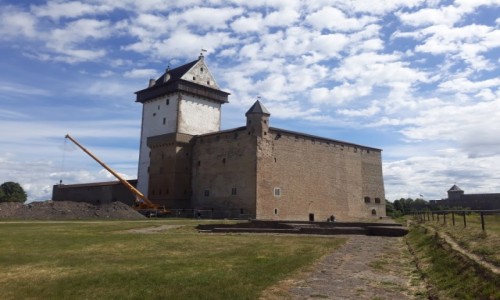 Zdjcie ESTONIA / Wironia Wschodnia / Narwa / Zamek Hermana w Narwie