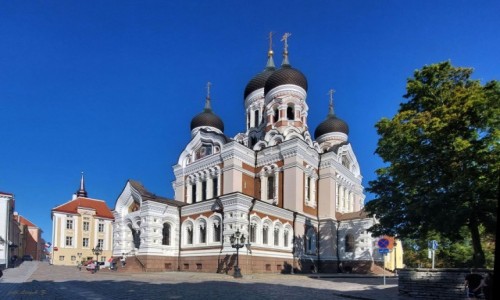 Zdjęcie ESTONIA / Tallin. / Tallin. / Sobór św. Aleksandra Newskiego.