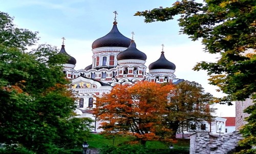 Zdjcie ESTONIA / Tallin  / Stare Miasto / Sobr w. Aleksandra Newskiego