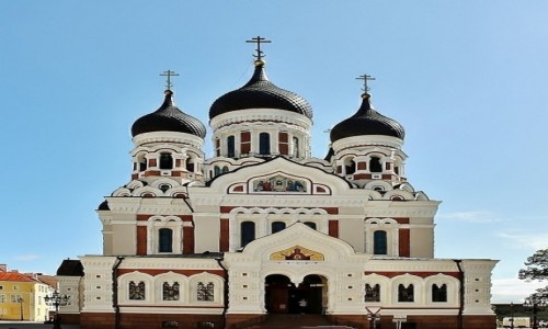 Zdjecie ESTONIA / Harjumaa / Tallin / Sobór św.Aleksandra Newskiego z 1900 roku