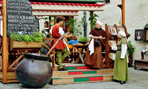 Zdjecie ESTONIA / Harjumaa / Tallin / Witamy na Starym Mieście