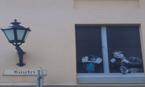 Zdjęcie ESTONIA / Południowo-wschodnia Estonia / Tartu / W oknie