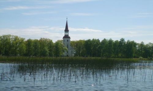 Zdjęcie ESTONIA / Południo-wschodnia Estonia / Vohandu/Rapina / Kościółek
