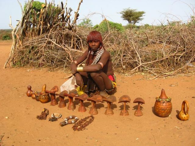Zdjęcia: Turmi, Kobieta z plemienia Hamer, ETIOPIA Zdjęcia: Turmi, Kobieta z plemienia Hamer, ETIOPIA