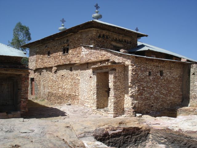 Zdjęcia: Debre Damo, Tigray, Zabudowania Debre Damo, ETIOPIA Zdjęcia: Debre Damo, Tigray, Zabudowania Debre Damo, ETIOPIA
