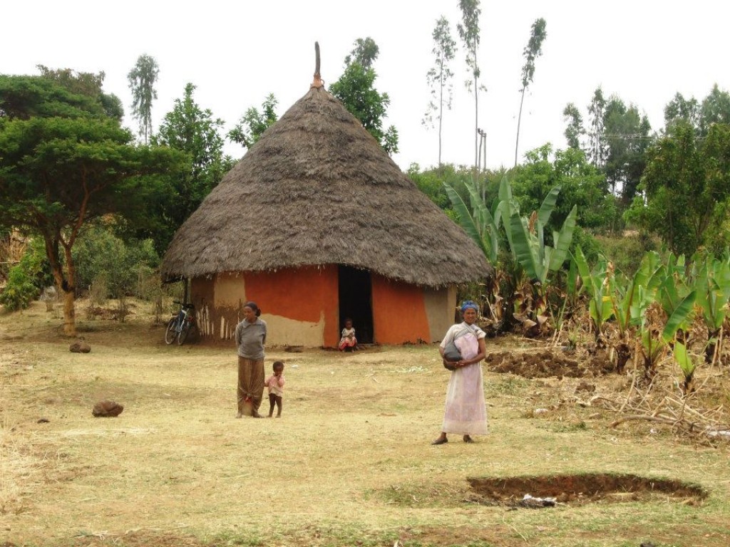 Zdjęcia: Gdzies w drodze, Arba Minch, Etiopska wioska, ETIOPIA Zdjęcia: Gdzies w drodze, Arba Minch, Etiopska wioska, ETIOPIA