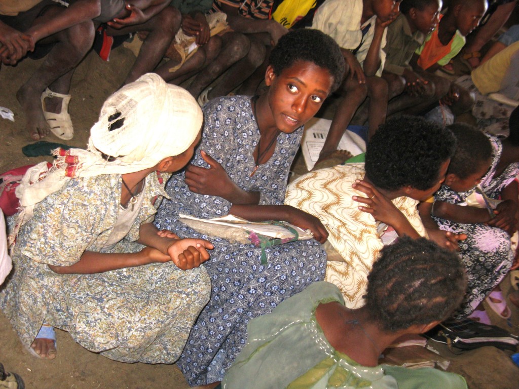 Zdjęcia: Wioska przed Bahir Darem, Północna Etiopia, Szkoła, ETIOPIA Zdjęcia: Wioska przed Bahir Darem, Północna Etiopia, Szkoła, ETIOPIA