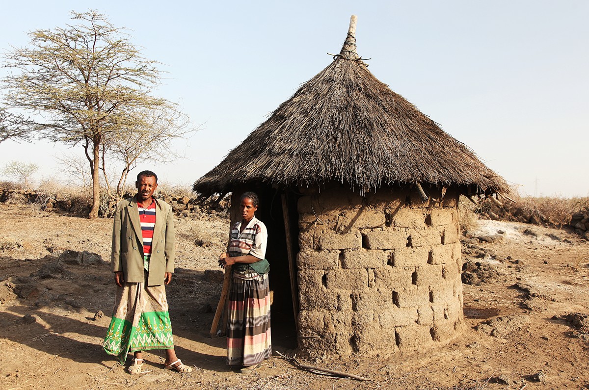 Zdjęcia: Wioska plemienia Oromo, Harrar, Na progu, ETIOPIA Zdjęcia: Wioska plemienia Oromo, Harrar, Na progu, ETIOPIA