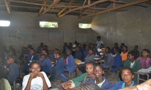 Zdjęcie ETIOPIA / Płd Etiopia / Jinka  / W etiopskiej szkole