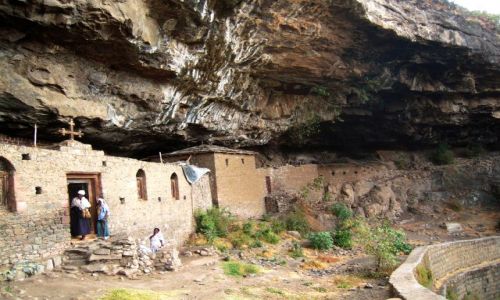 Zdjecie ETIOPIA / Pn. Etiopia, okolice Lalibeli / Nakuta Laab / Nakuta Laab Monastyr