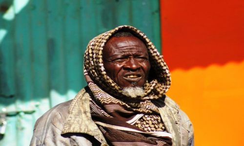 Zdjecie ETIOPIA / Oromia / Harar / Ciepo czy zimno? Bo taki upa, e nie czuje..