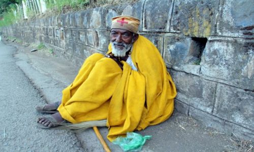 Zdjecie ETIOPIA / Gondar / Gondar / Mnich
