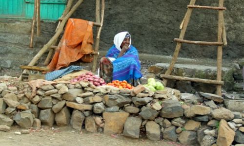 Zdjecie ETIOPIA / Gondar / Gondar / Ulice Gondar