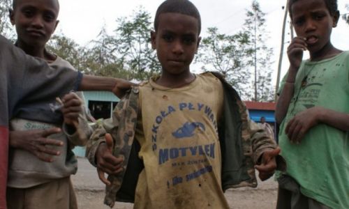 Zdjecie ETIOPIA / okolice Axum / Etiopia / Dzieci